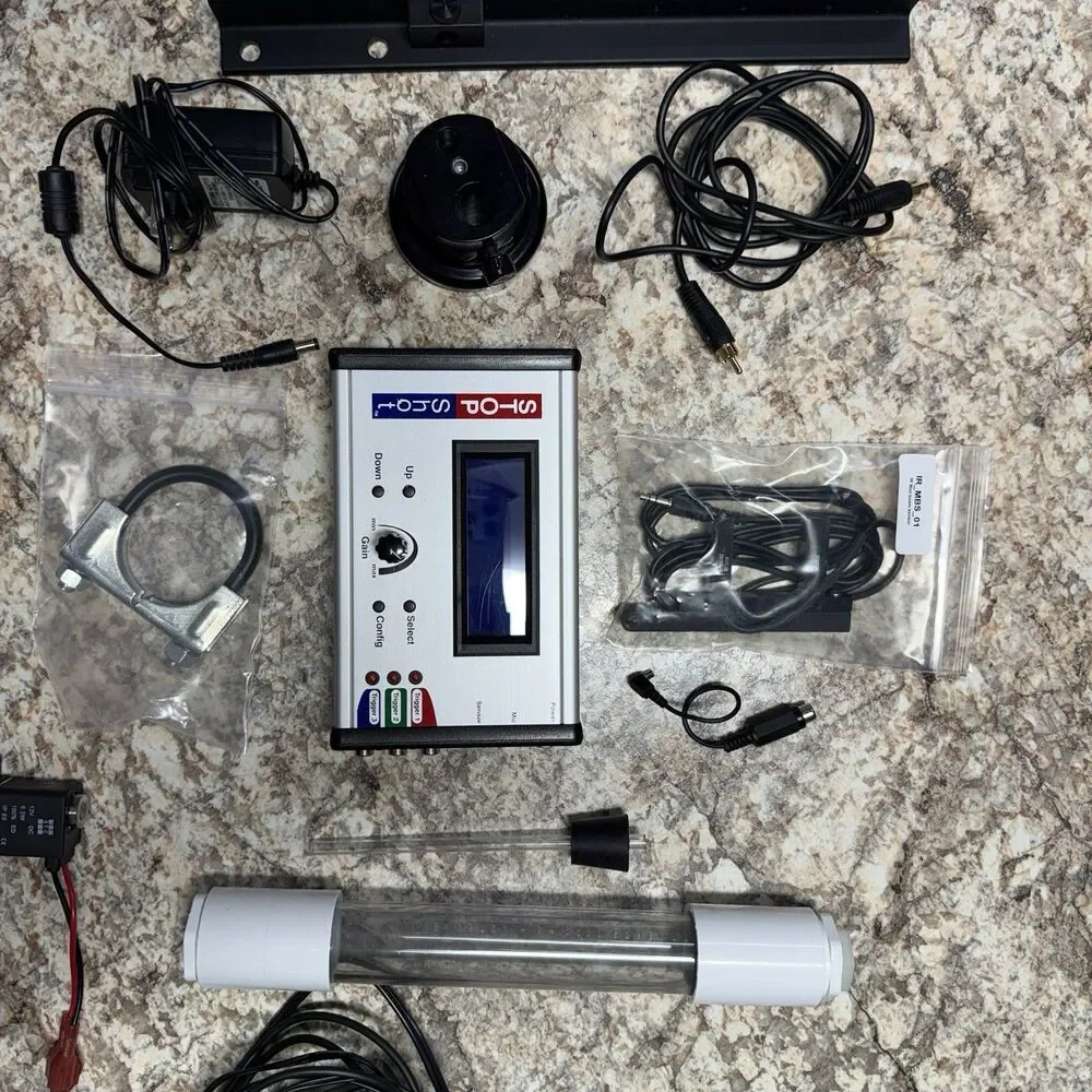 Cognisys StopShot Water Drop Kit IR Sensor Solenoid Controller Tested